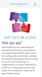 Mobile Screenshot of partnersatwork.be